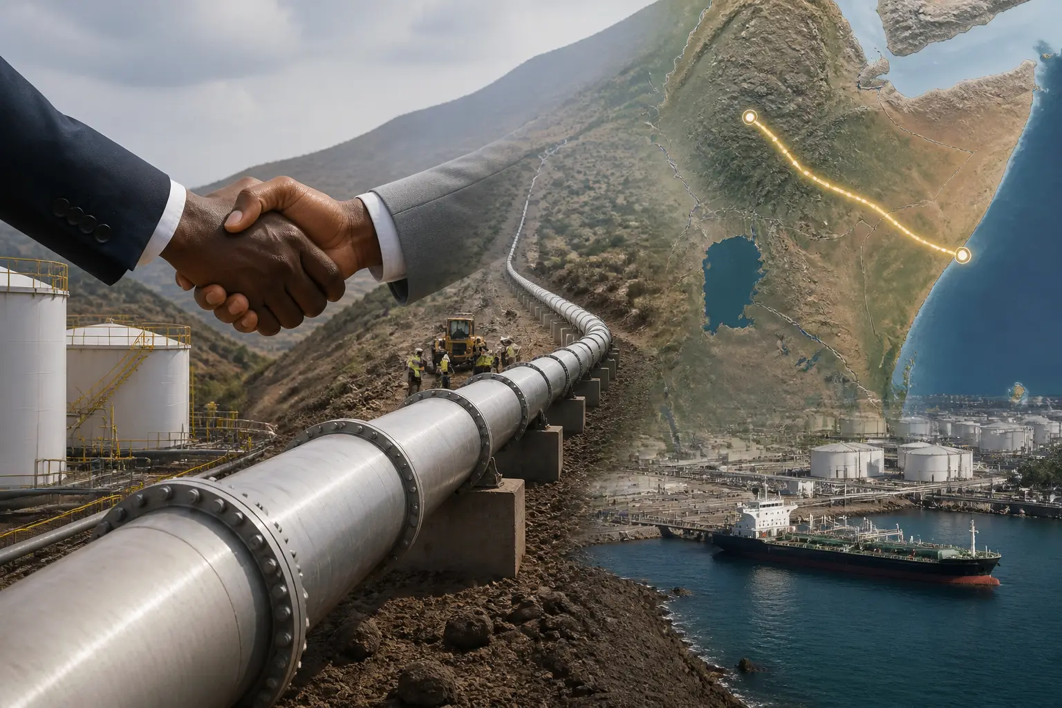 Editorial image for Africa's richest man funds $660m fuel pipeline between Ethiopia and Djibouti