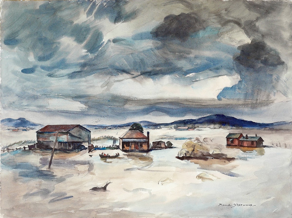 Flood Near Maitland 1947 1948