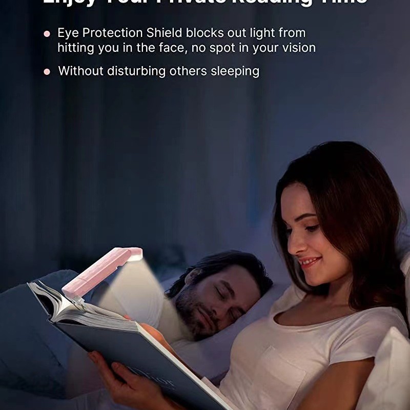 Mini LED-Klemmleuchte, faltbar, USB-aufladbar