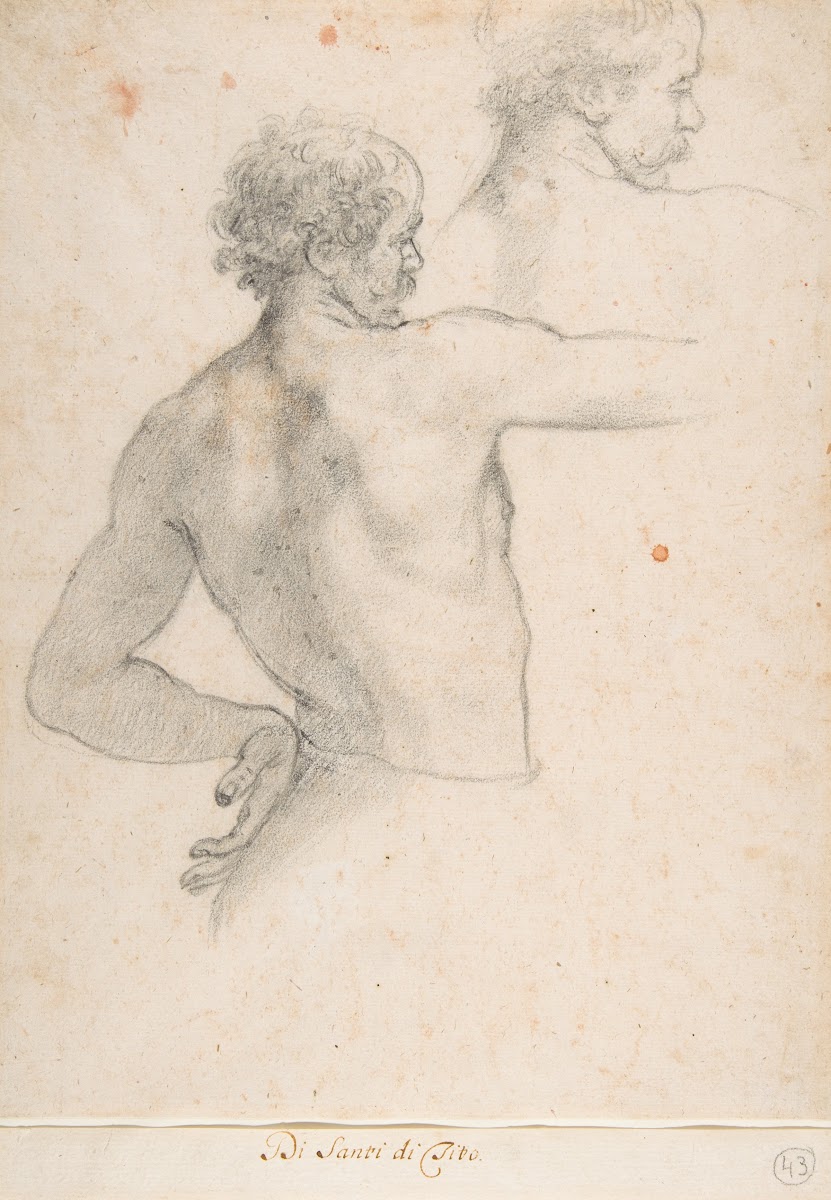Two Studies of a Man ca 1575
