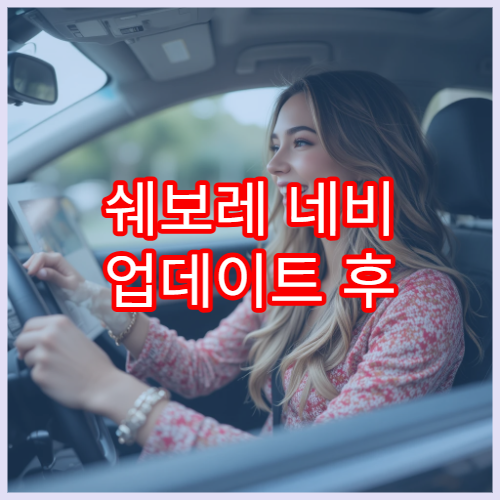 쉐보레 네비 업데이트 후 공장 초기화 필요 여부