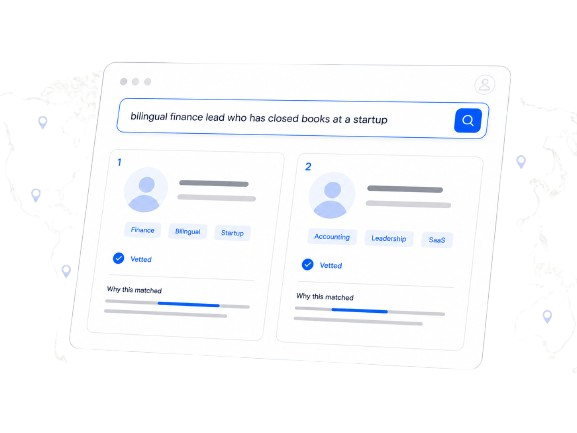 Inside Simera people search — capability matching and explainable ranking