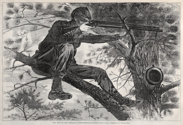 A Sharpshooter on Picket Duty 1860s