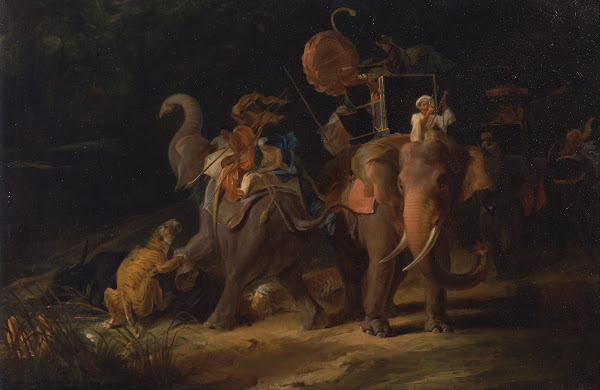 Tiger Hunting in the East Indies 1798