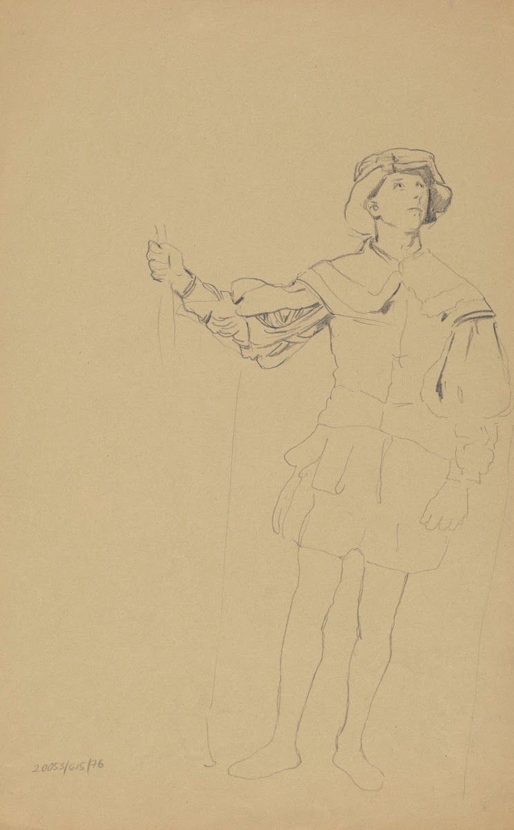 Squire in Renaissance Dress 1895