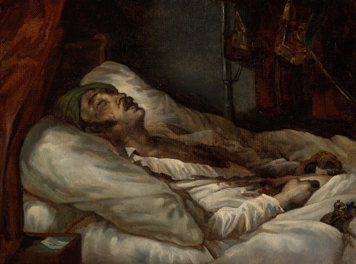 General Letellier on His Deathbed ca 181820