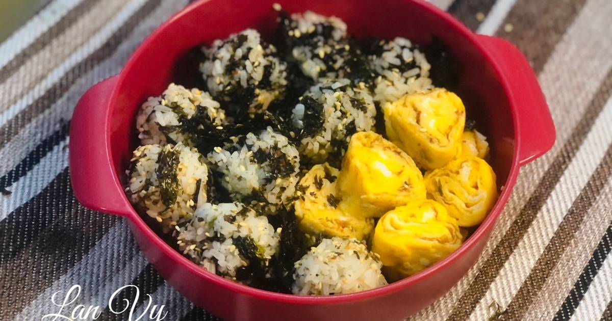 Rong biển rang muối mè