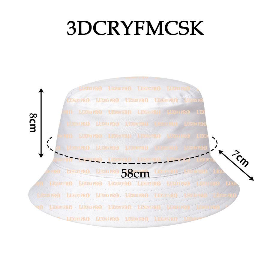 3D Adult Fisherman Hat with Drawstring