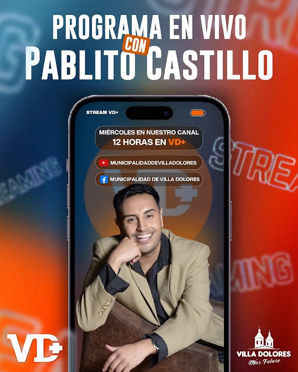 Programa en vivo con Pablito Castillo