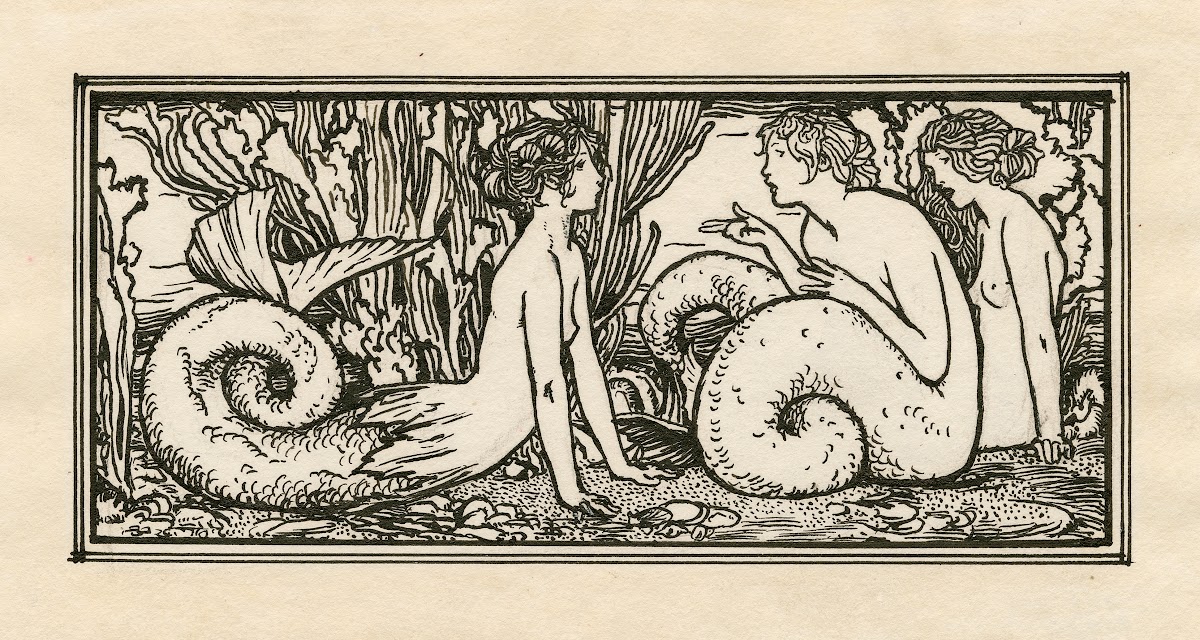 Tail piece to page 25 of Bells edition of The tempest 1900