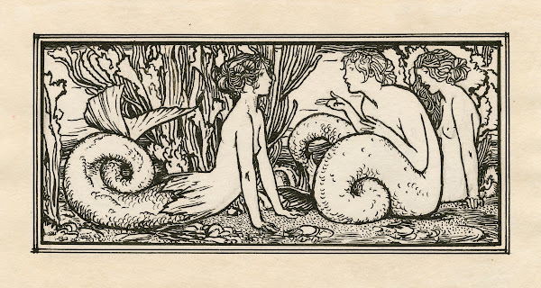 Tail piece to page 25 of Bells edition of The tempest 1900