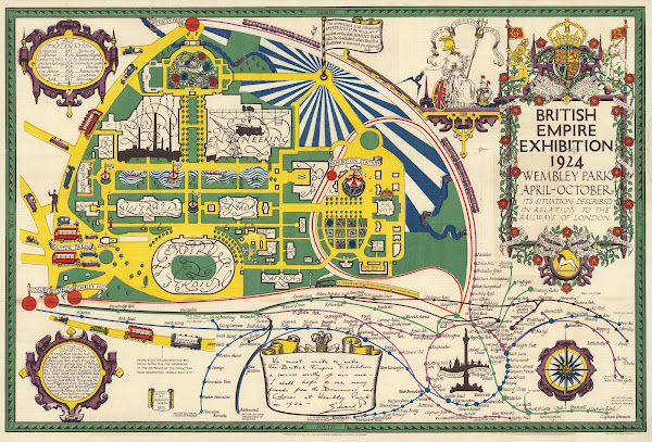 British Empire Exhibition 1924 Wembley Park April October 1924