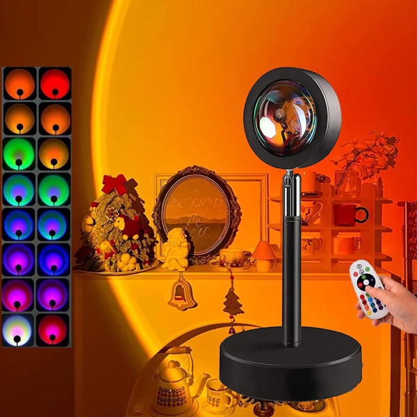 Sunset Lamp Pro RGB con Control por App y Mando