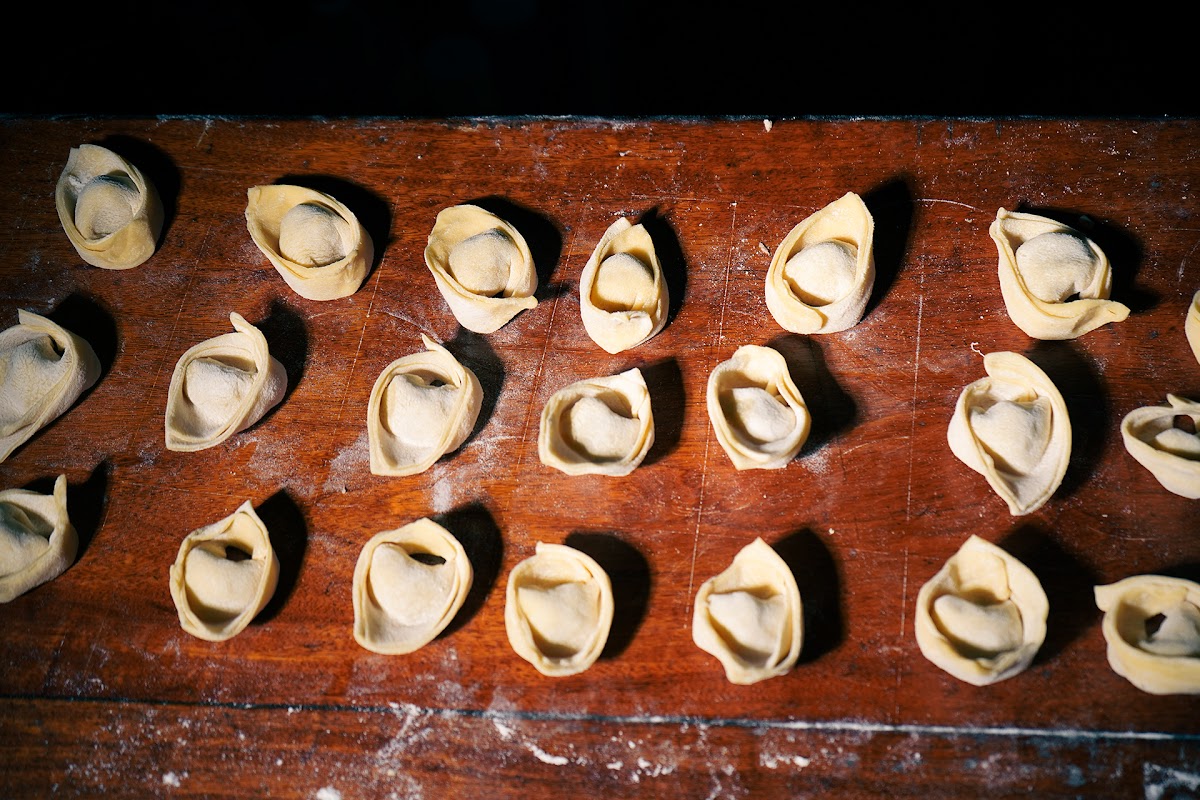 Detalle de pasta