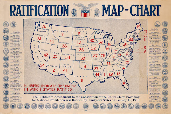 Ratification Map Chart 1919
