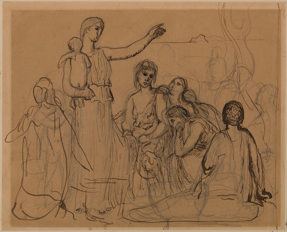 Groupe de femmes 1867 1869