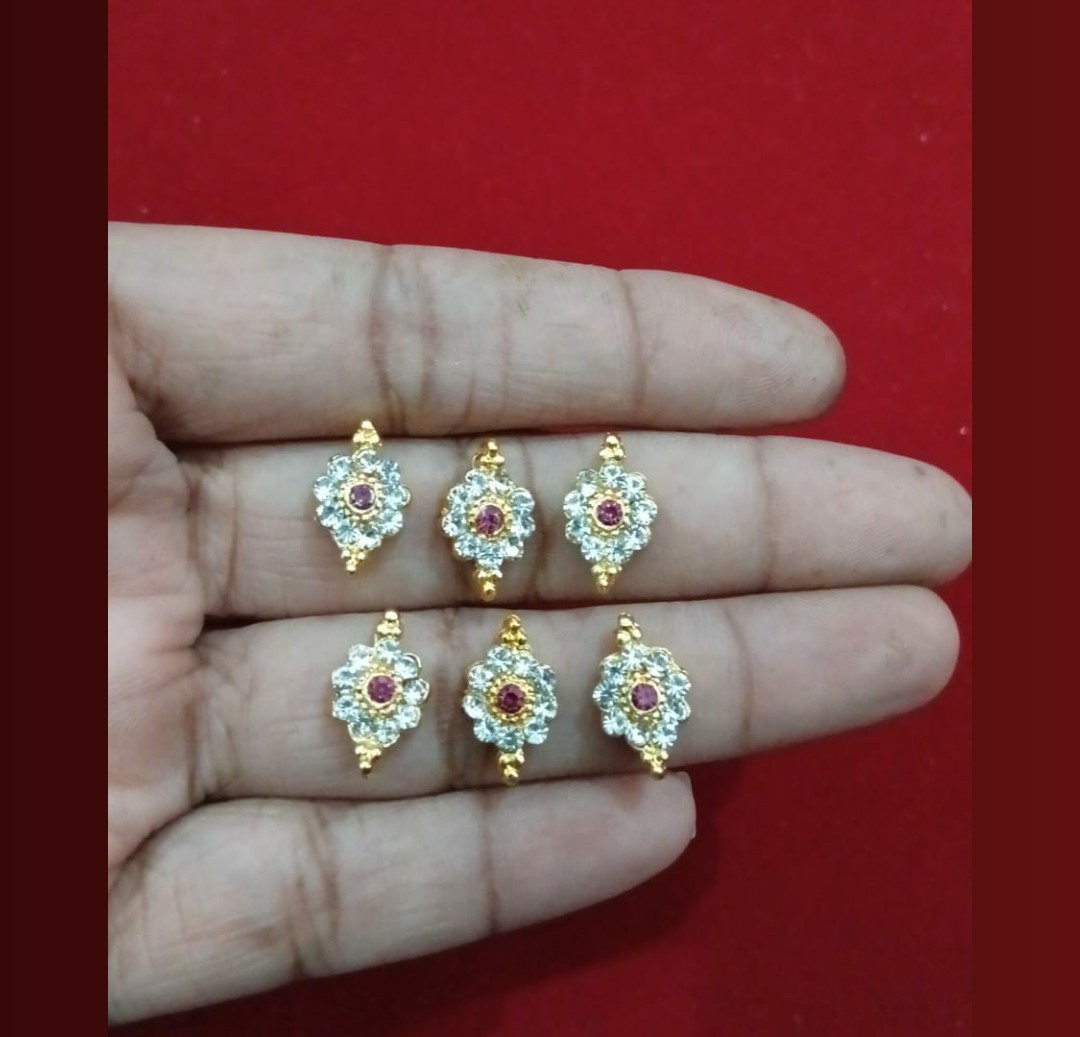 Small Ful Small Pink Diamond 2 Side Design-P43-pack of 6