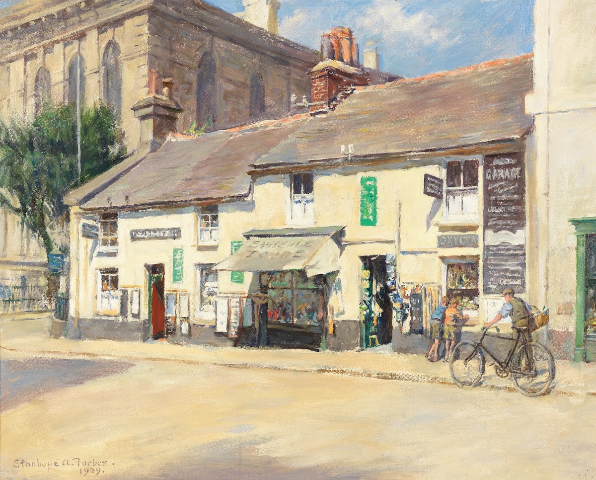 An old quarter of Penzance 1939