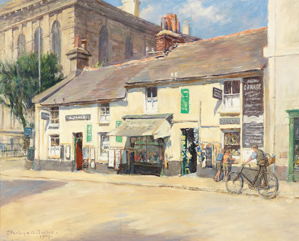 An old quarter of Penzance 1939