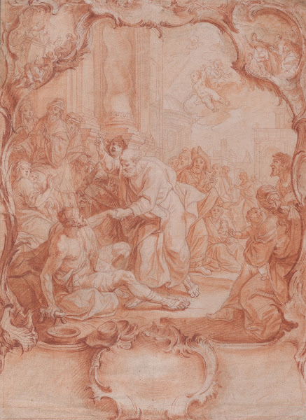 Saint Peter Healing the Lame early 18thmid 18th century