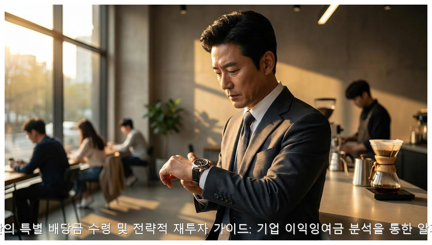 특별배당금 수령 및 재투자 전략 핵심 안내 및 분석 인포그래픽 (4)