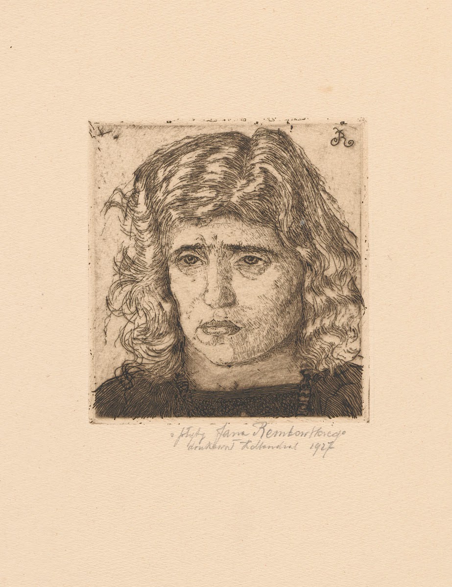 Study of a head 1910