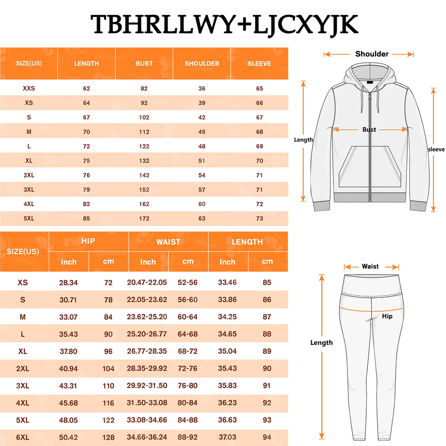 AOP Men's polyester woven composite thick velvet zipper hoodie yoga pants set