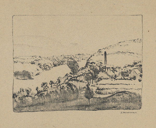Krajina s riekou 1915