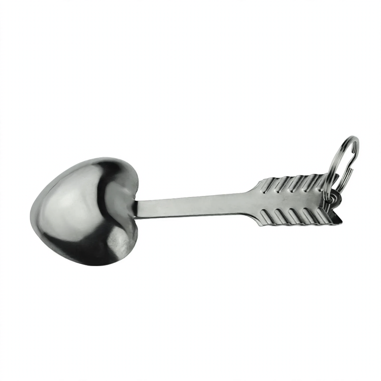 Stainless Steel Heart-Shaped Measuring Spoon