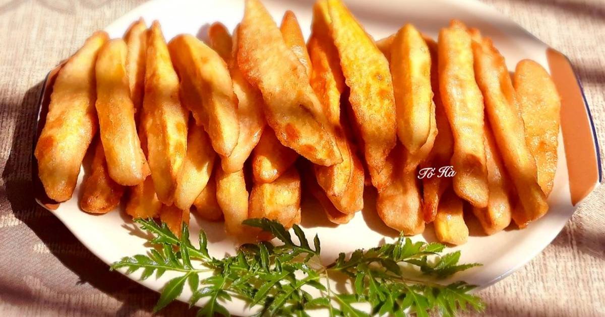 KHOAI LANG tẩm bột chiên giòn