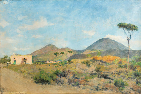 Mount Vesuvius 1887