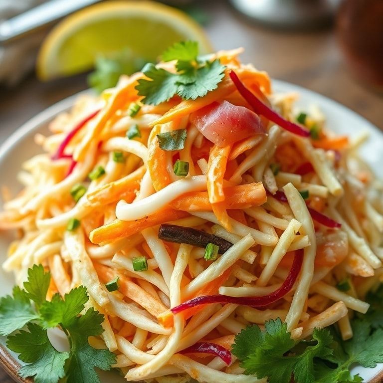 Zesty Mexican Coleslaw That’ll Spice Up Any Meal - Quick Homemade Side