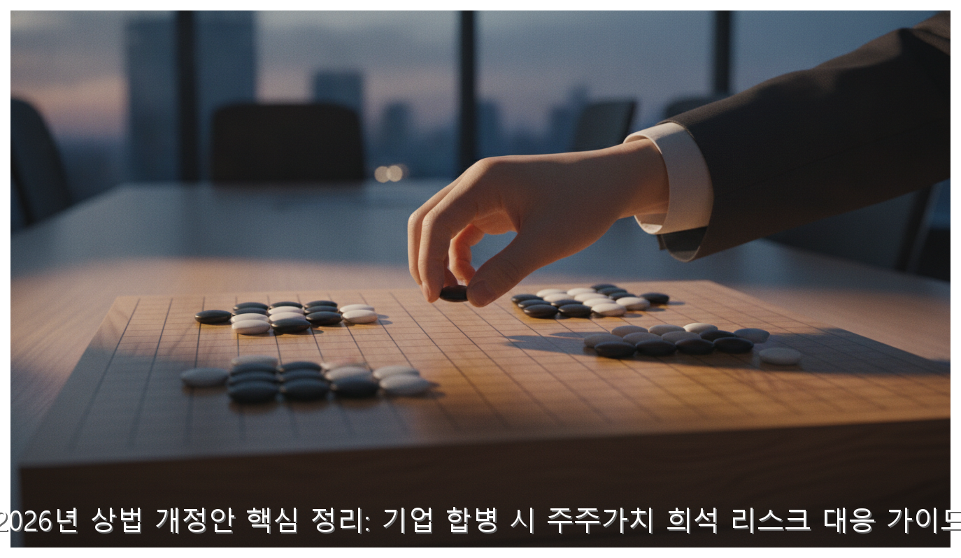 2026년 상법 개정안 핵심 정리: 기업 합병 시 주주가치 희석 리스크 대응 가이드 핵심 안내 및 분석 인포그래픽 (5)