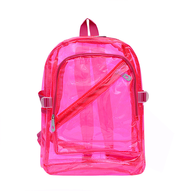 PVC backpack, waterproof, candy colors