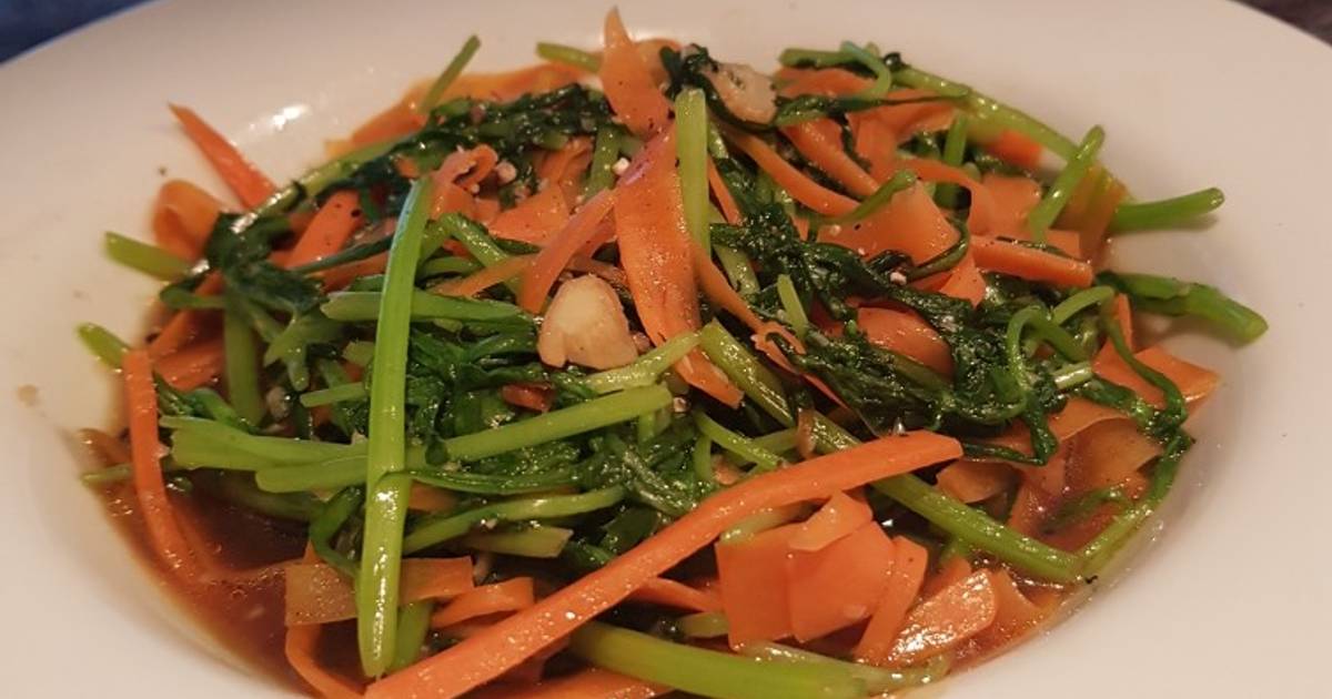 Rau Tần Ô Xào Tỏi Dầu Hàu