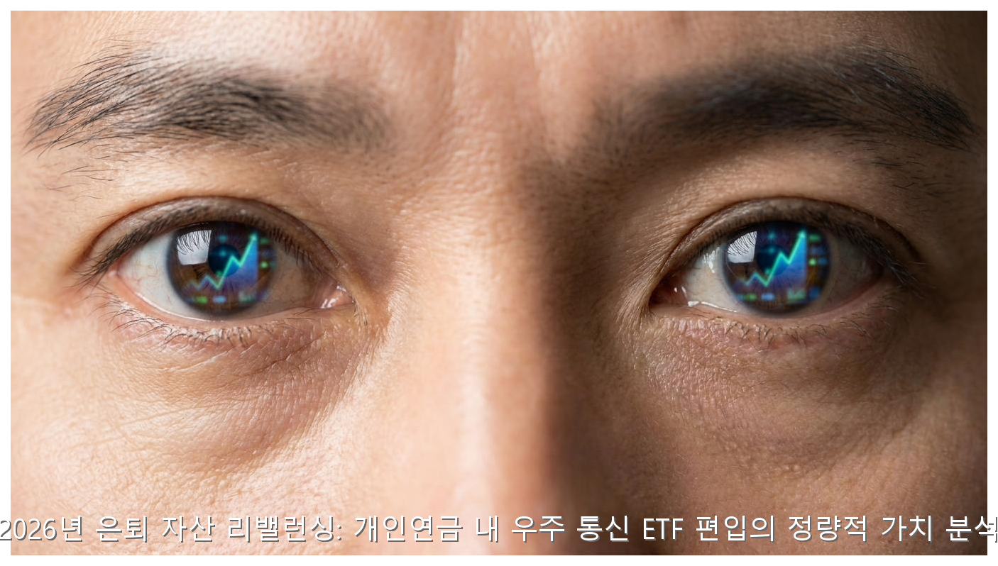 2026년 은퇴 자산 리밸런싱: 개인연금 내 우주 통신 ETF 편입의 정량적 가치 분석 핵심 안내 및 분석 인포그래픽 (4)