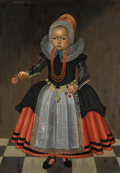 Portraitof a one year old child