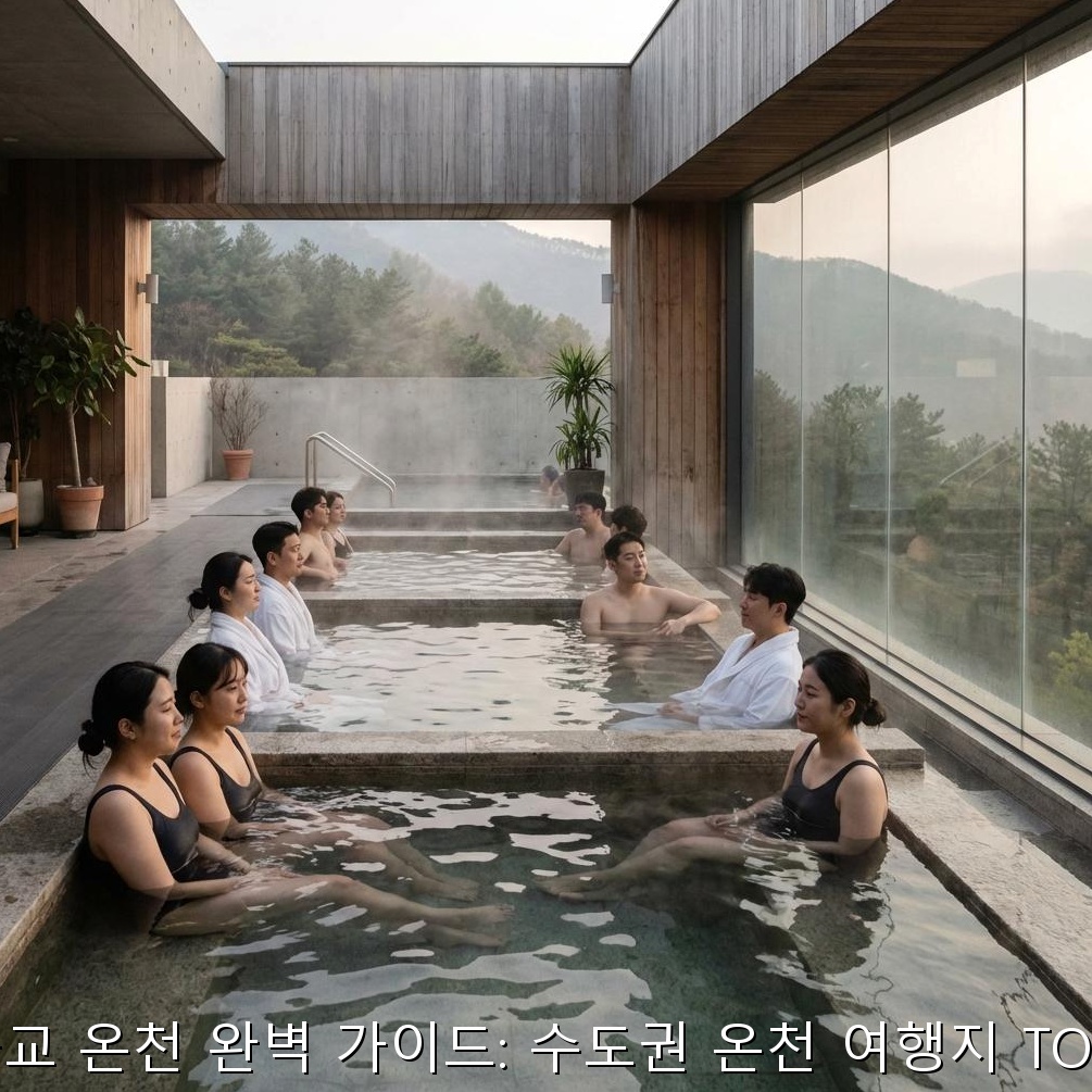 바쁜 일상 속, 왜 우리는 서울 근교 온천을 찾는가?