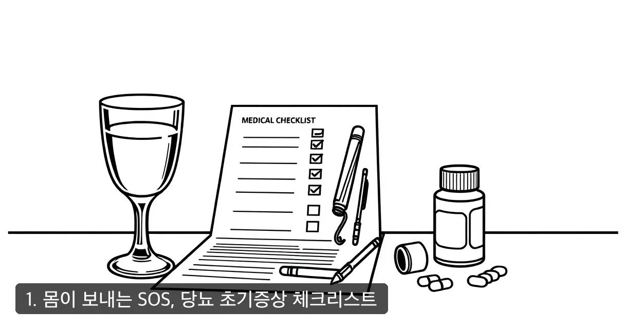 1. 몸이 보내는 SOS, 당뇨 초기증상 체크리스트