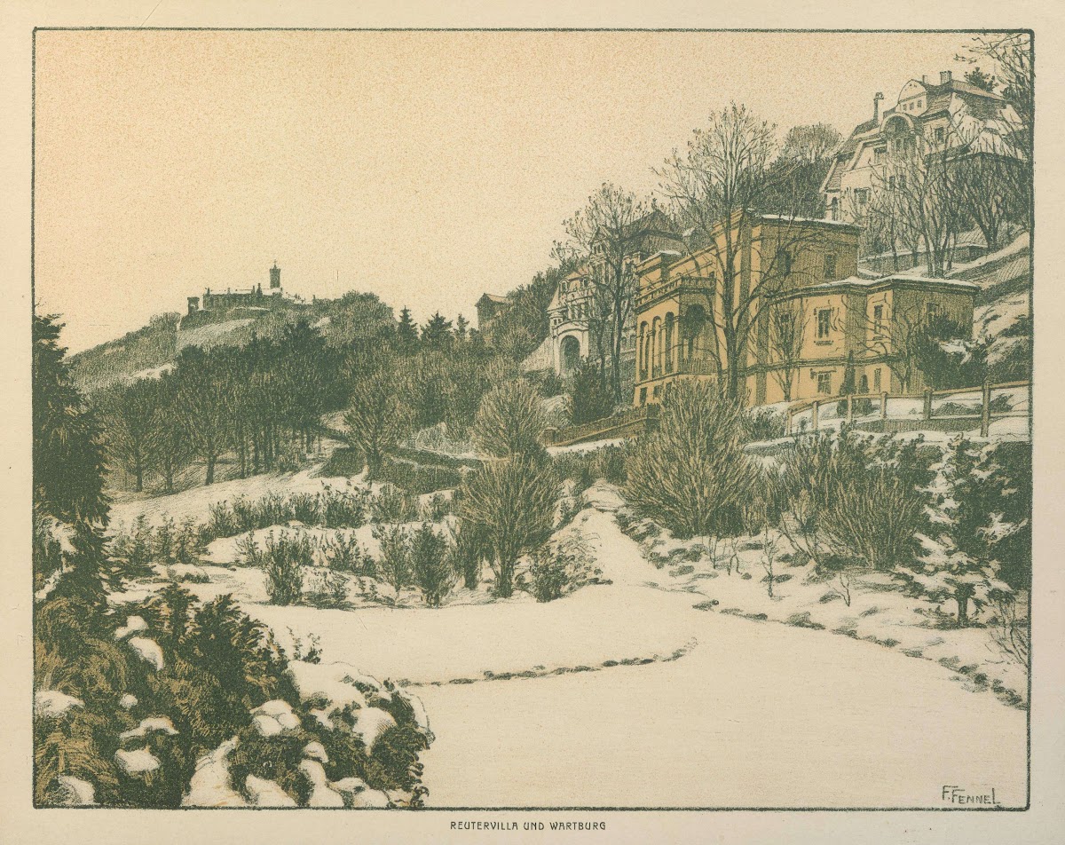 Reutervilla und Wartburg after 1900