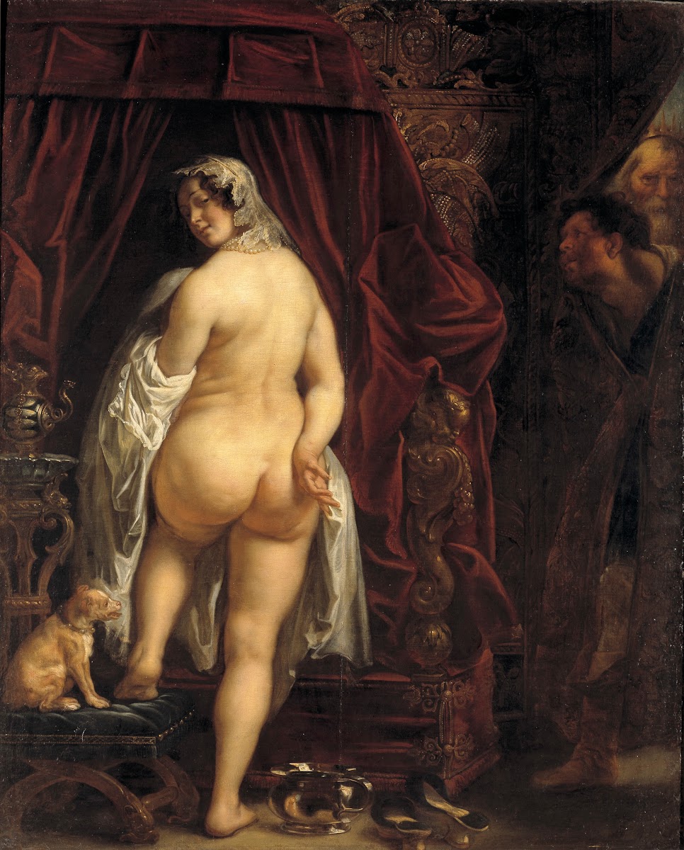 King Candaules of Lydia Showing his Wife to Gyges 1646