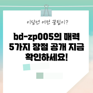 bd-zp005 장점, bd-zp005 모델 특징, bd-zp005 무엇이 좋은가, bd-zp005 왜 선택해야 하나