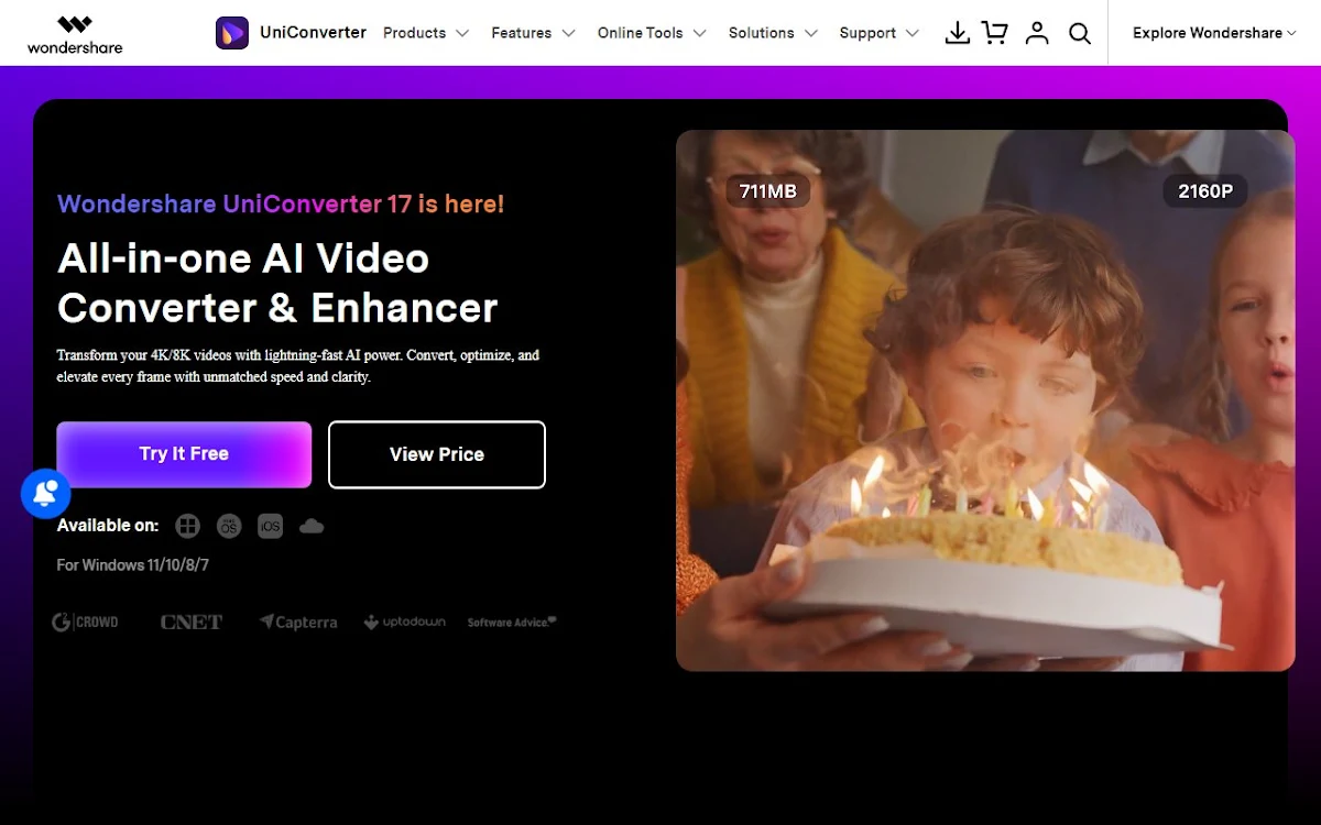 Captura de UniConverter AI