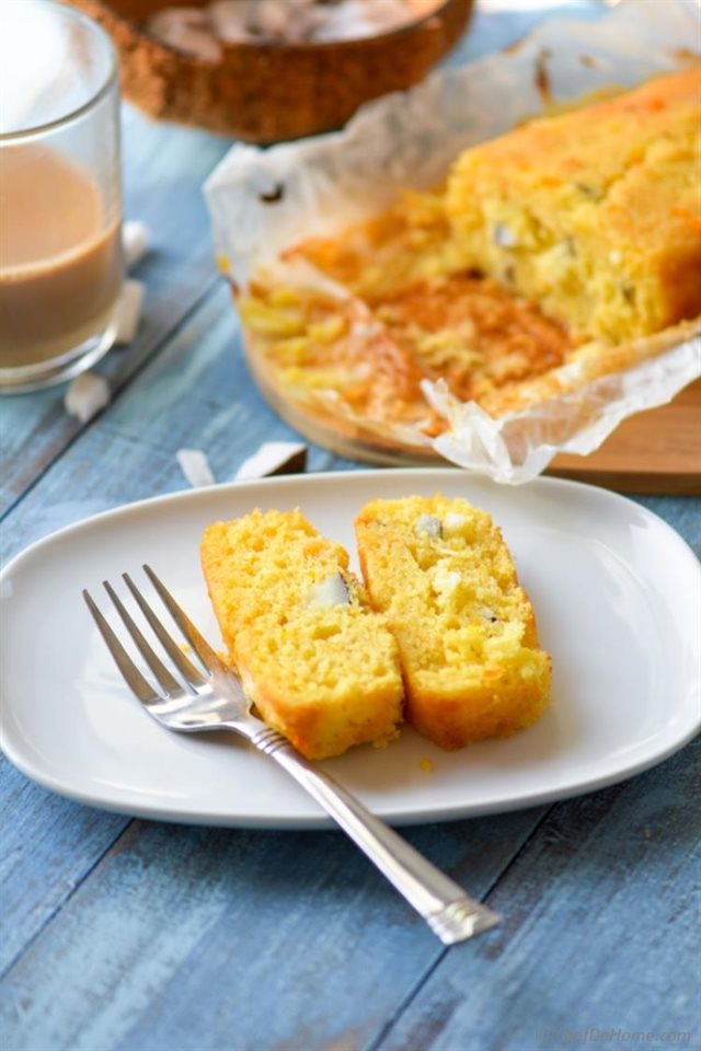 Bánh Nướng Cam Dừa