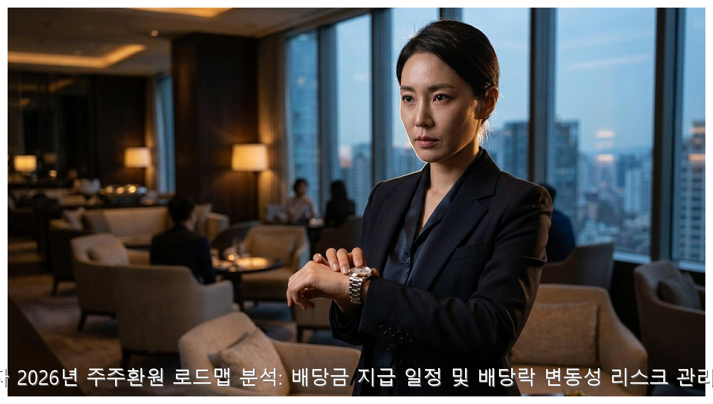 삼성전자 2026 배당 전략: 배당락 리스크 관리법 핵심 안내 및 분석 인포그래픽 (4)