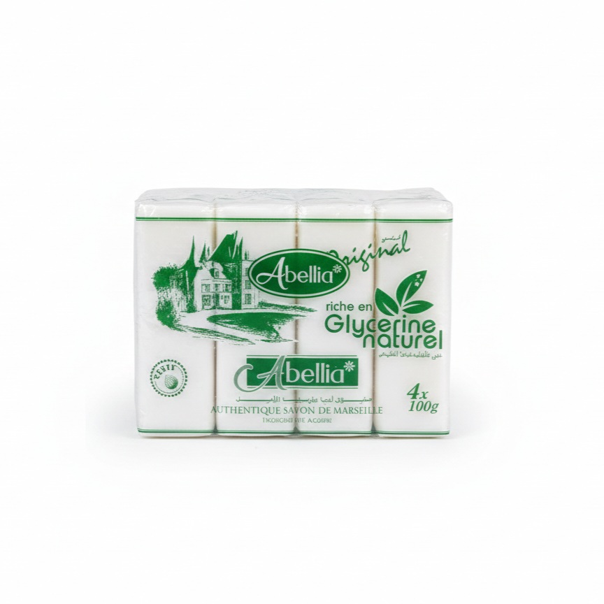SAVON DE MARSEILLE ABELLIA    B/4