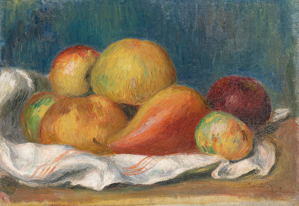 Nature morte aux pommes et à poire circa 1889