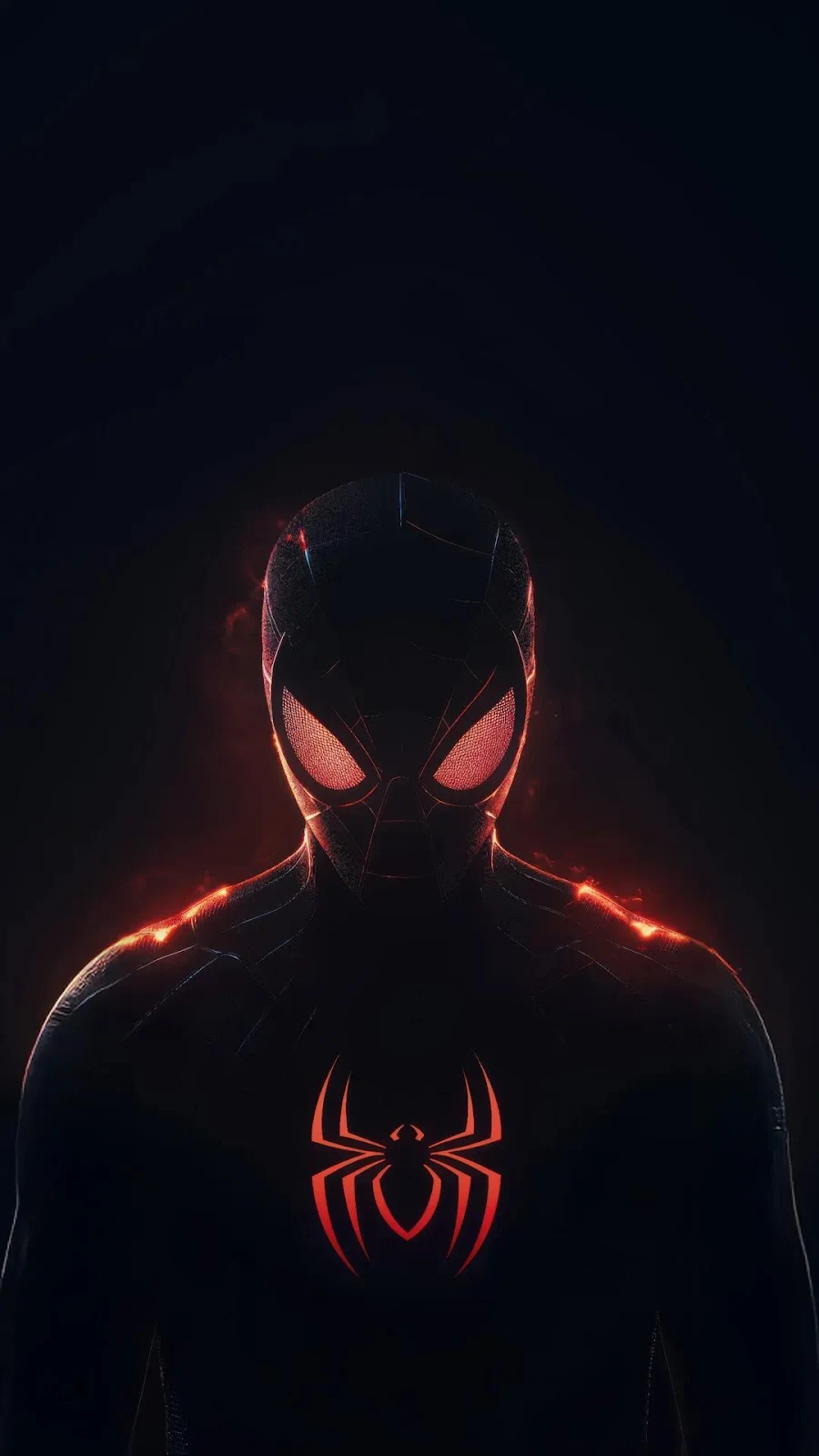 Miles Morales, Spider-Verse, Superhero, Marvel Comics Full HD iPhone Wallpaper Background (1080x1920)