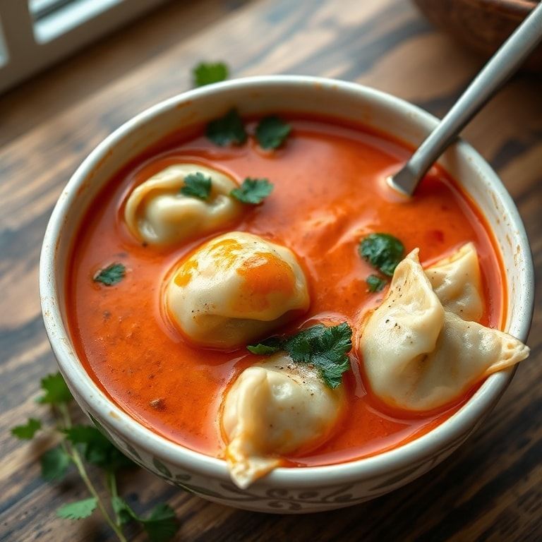Warm Up with Flavorful Red Curry Soup and Dumplings & Greens | Easy & Homemade Comfort Food finished