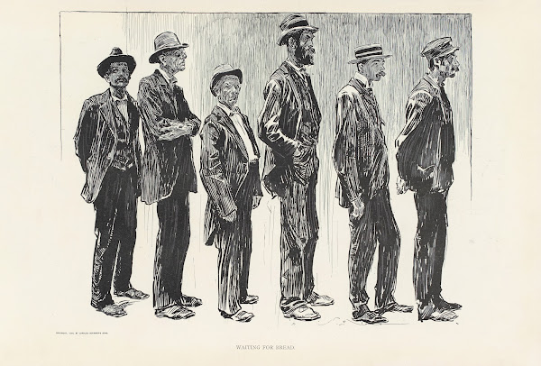 Waiting for bread 1899